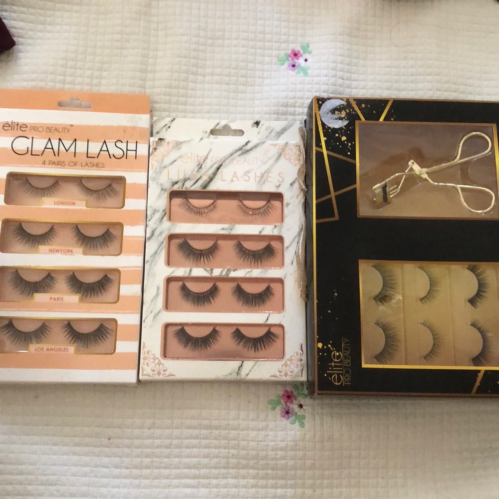 élite pro beauty eyelash sets